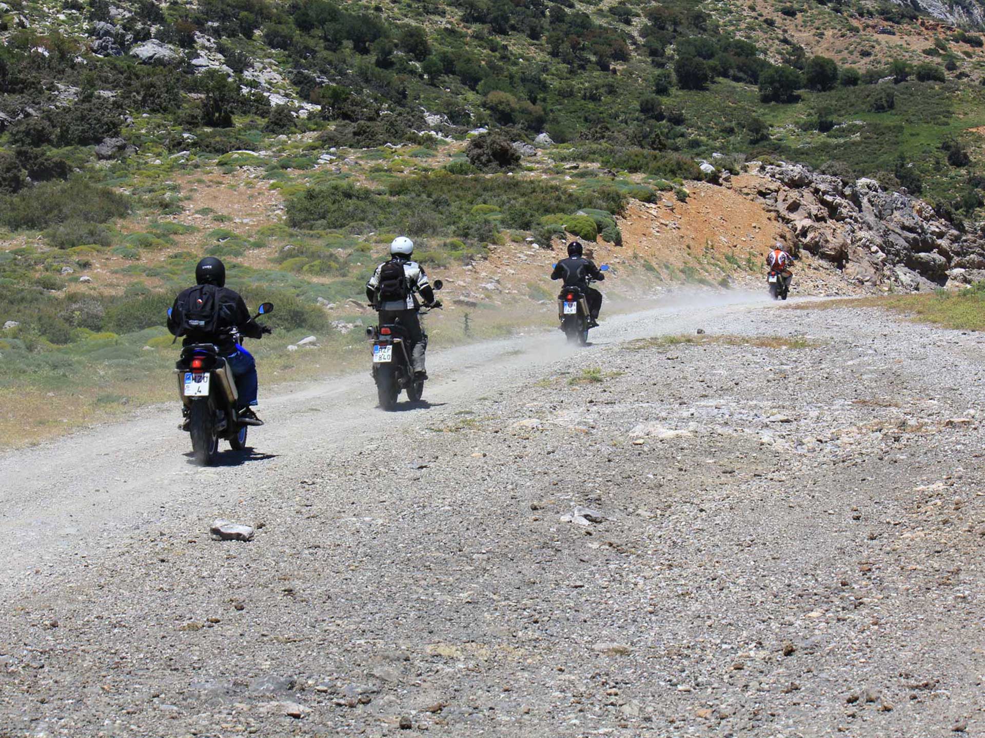 Motorradtouren auf Kreta